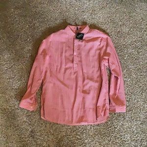 BRAND NEW Zaful Quarter Button Long Sleeve T-Shirt